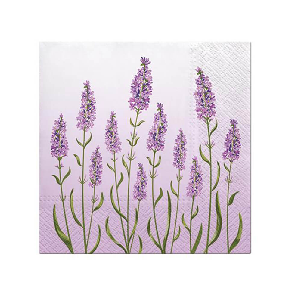 Paw Lavender Lunch tovagliolo 33 cm (20pk)