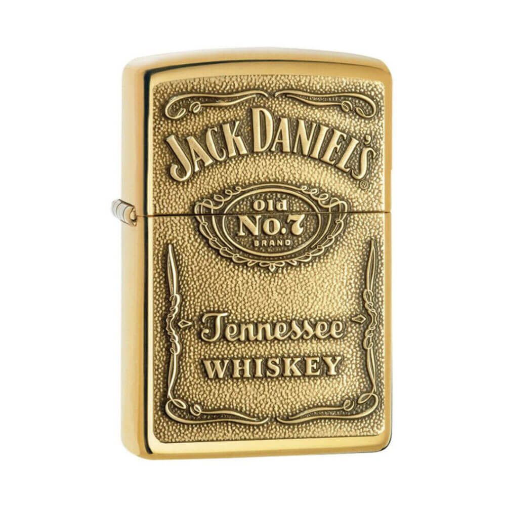 Jack Daniels label Chip High Polish Lighter