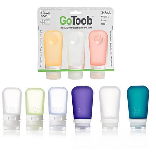 GoToob 3pk Travel Tubes