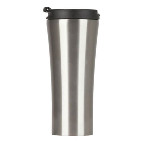 SS Double Wall Travel Mug Non-slip Base & Lid (470mL)