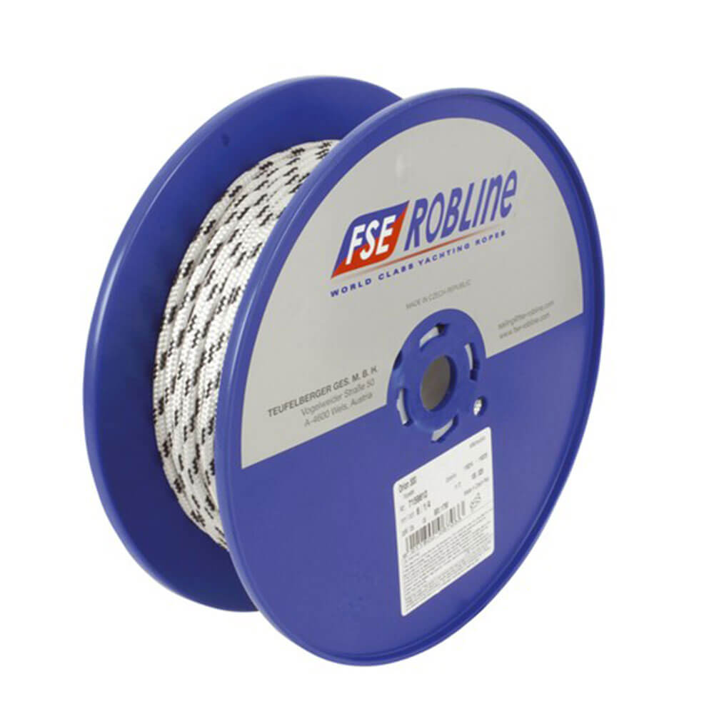 Rope DBL flätad-polyester 8mm 100 m rull