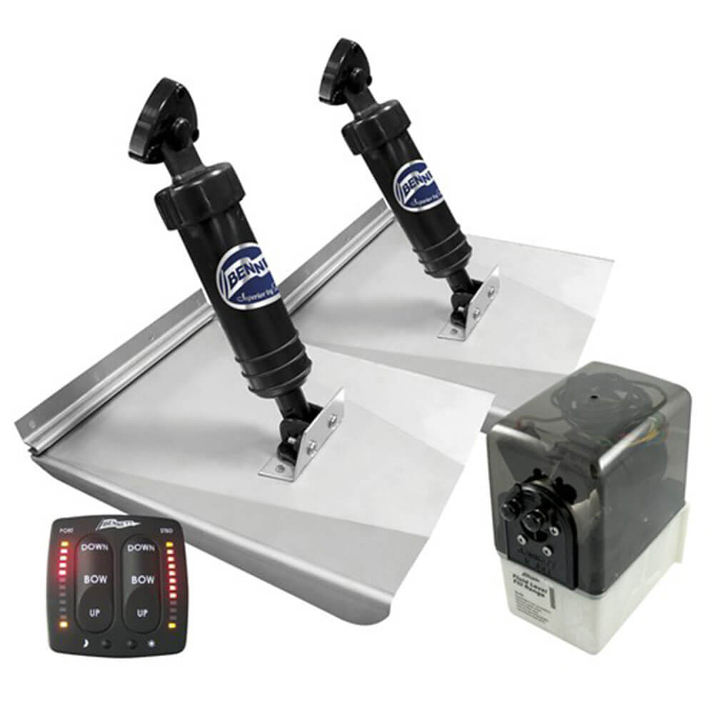 Bennett M120 Electric Trim Tab Kit with LED Indicator