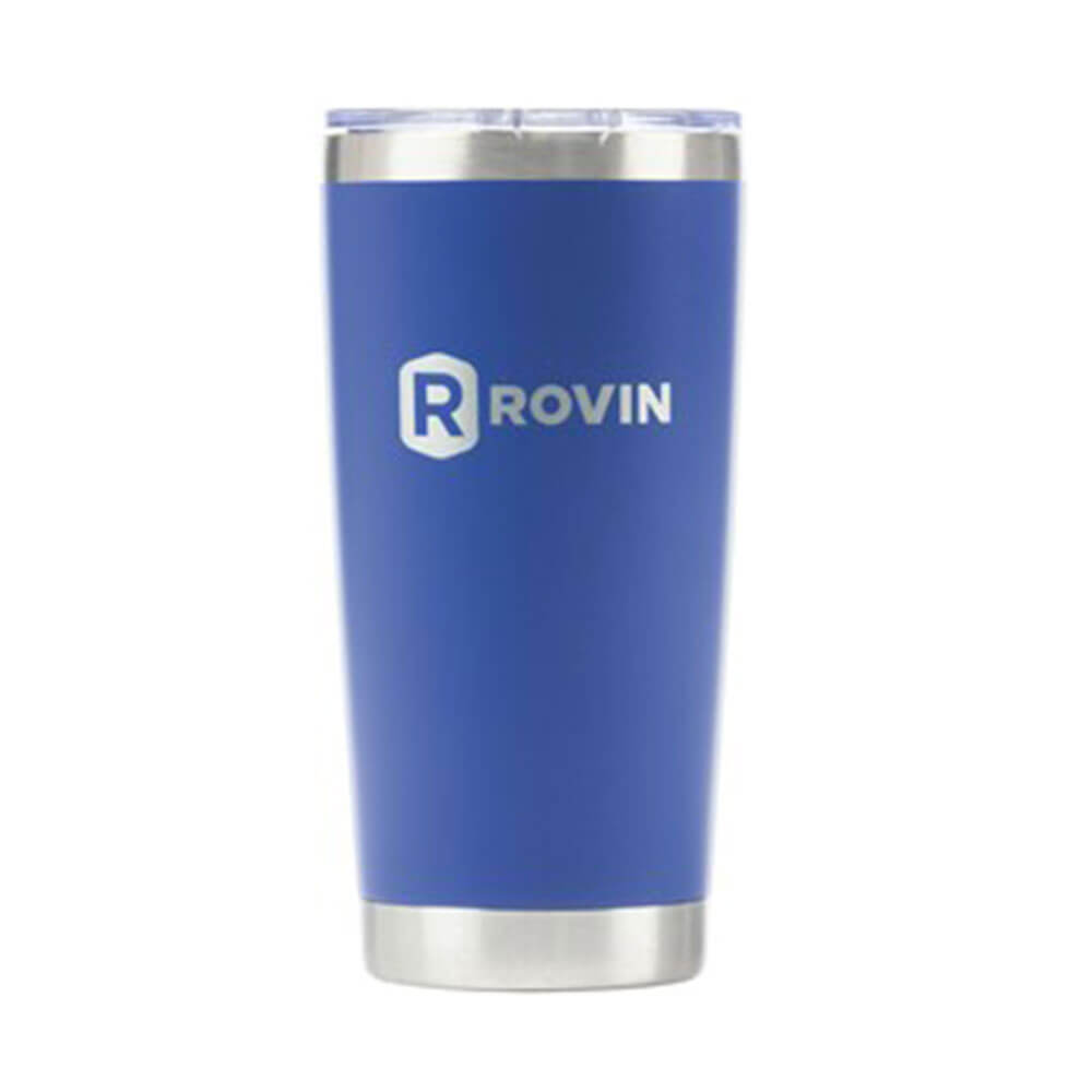 プッシュ蓋付きのRovin Stainless Steel Cup（590ml）