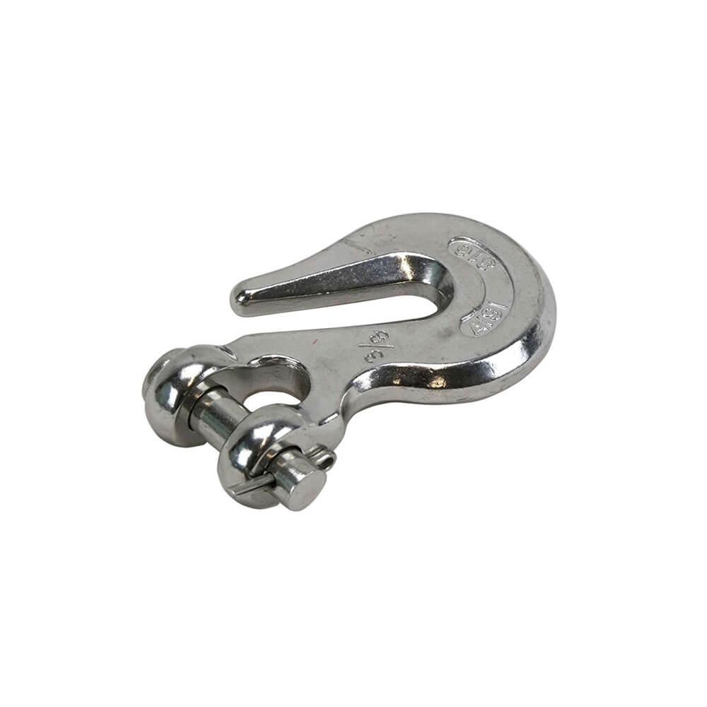 Rostfritt stål clevis chain grab hook