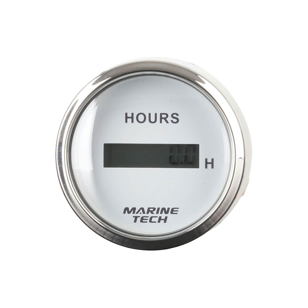 Marine Tech Hour Meter com tela LCD