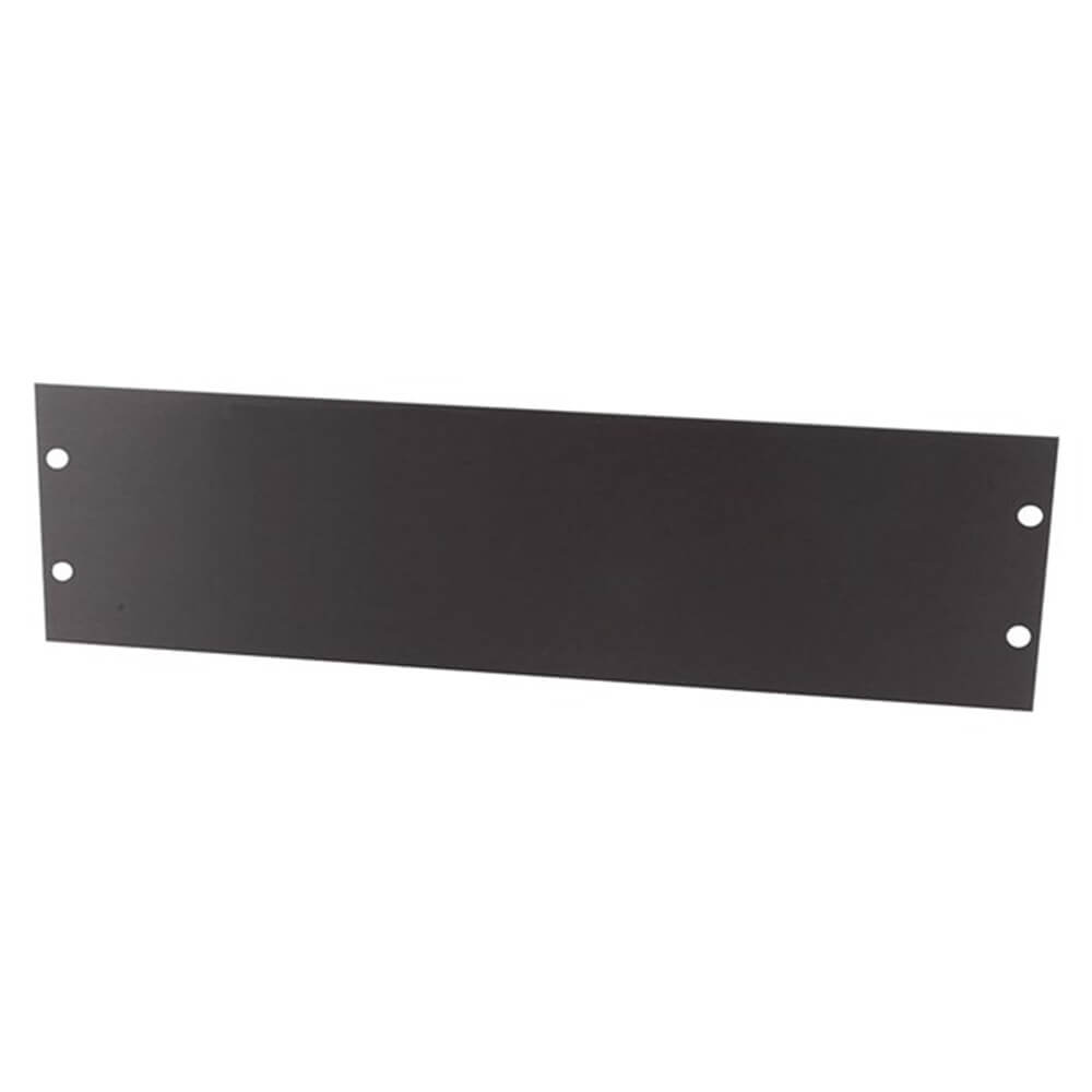 Panel de gabinete de estante de aluminio (negro)