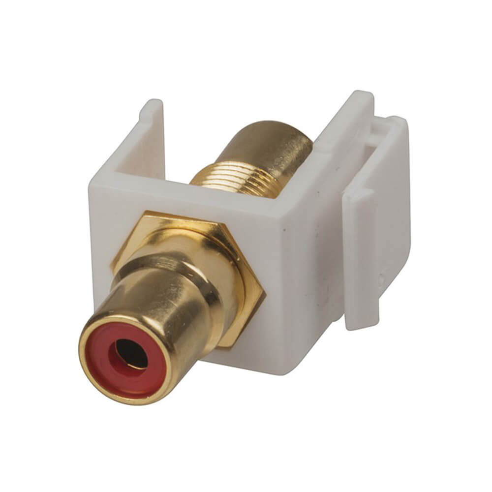 Keystone Insert RCA-RCA Socket