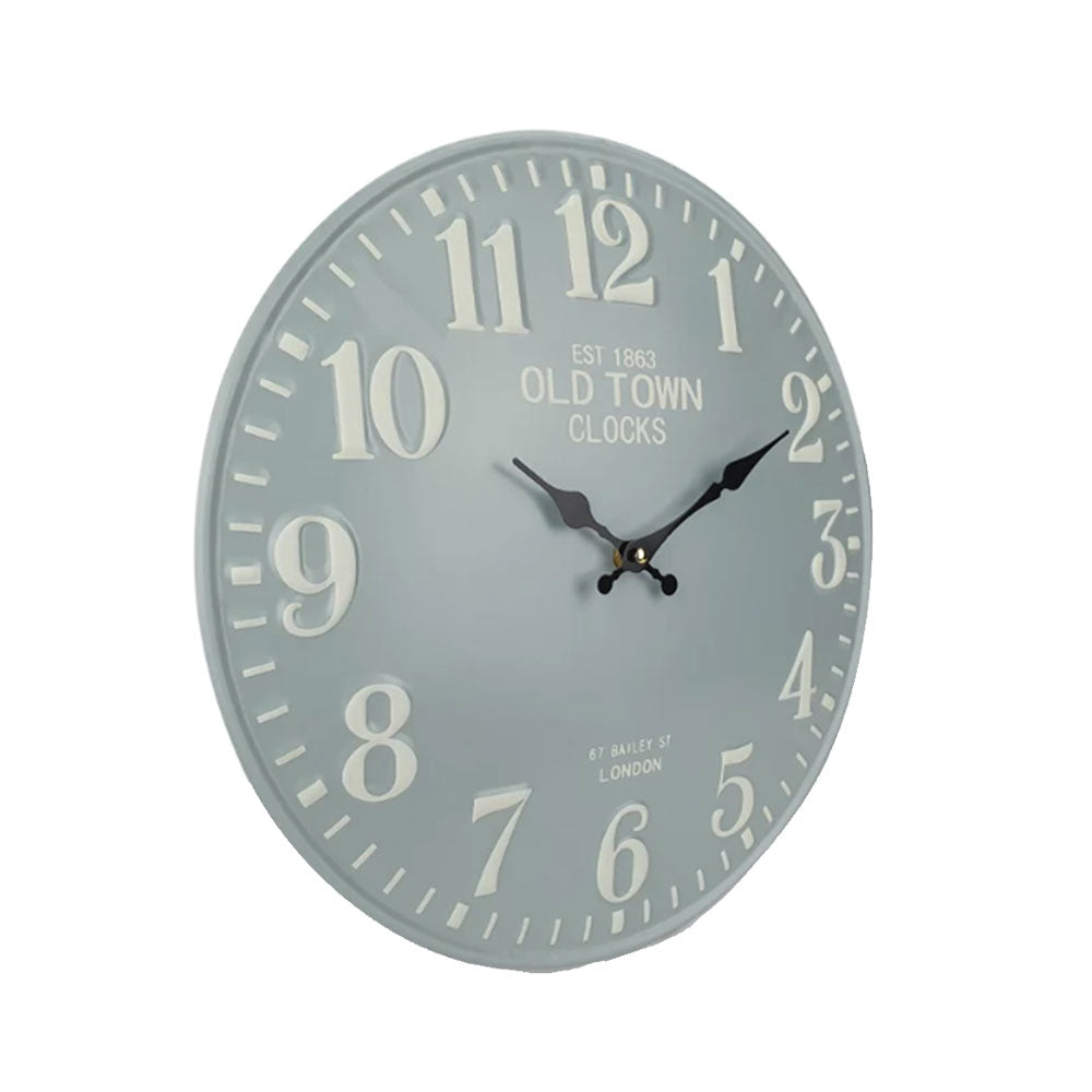 Dieplade Metal Wall Clock (trintilstand)