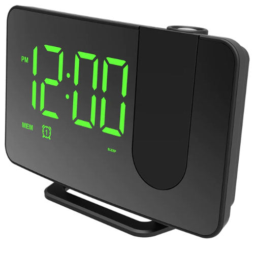 LED Digital Radio Clock with Projector