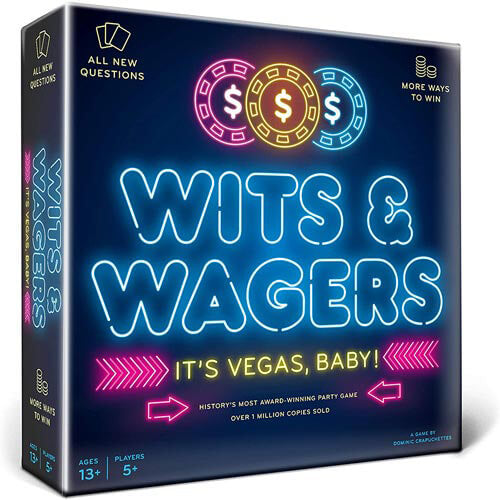 Wits & Wagers It's Vegas Baby Board Game