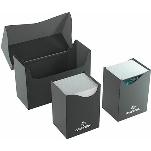 Gamegenic Double Deck Holder Deck Box (160 Sleeves/Black)