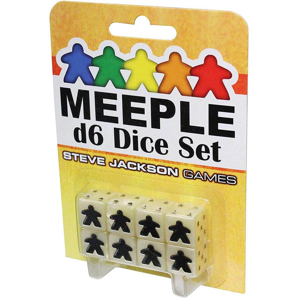 Set de dados meeple d6