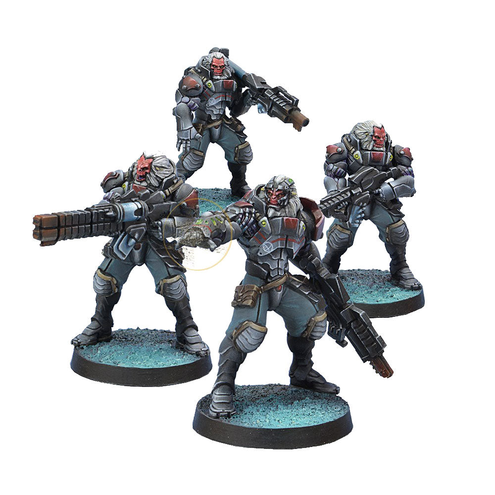 Infinity Combined Army Miniatures Morat Vanguard Infantry