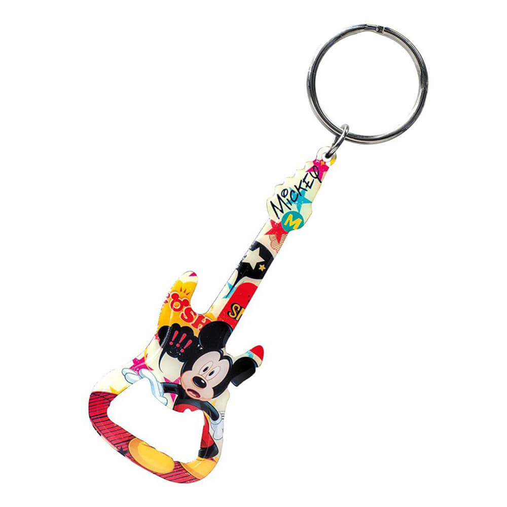 KeyRing Pewter Bottle Opener Mickey Mouse