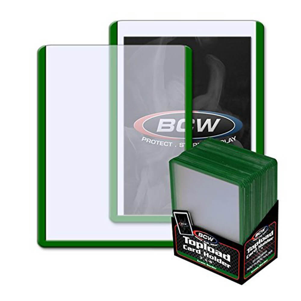 Bordo del supporto per scheda topload BCW (3 "x 4")