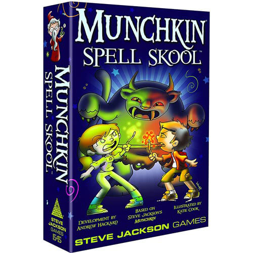 Munchkin Spell Skool Board Game