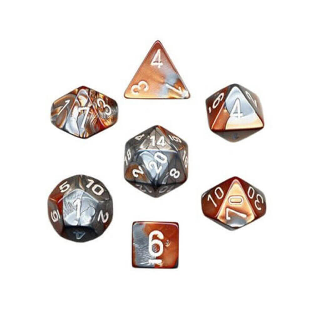 D7 Die Set Dice Gemini Poly (7 dés)