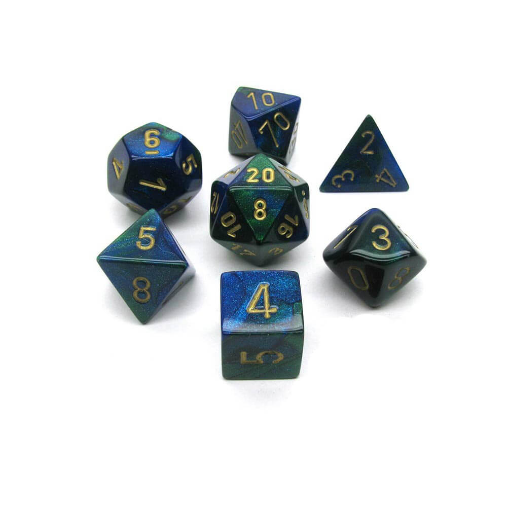 D7 die set terninger gemini poly (7 terninger)