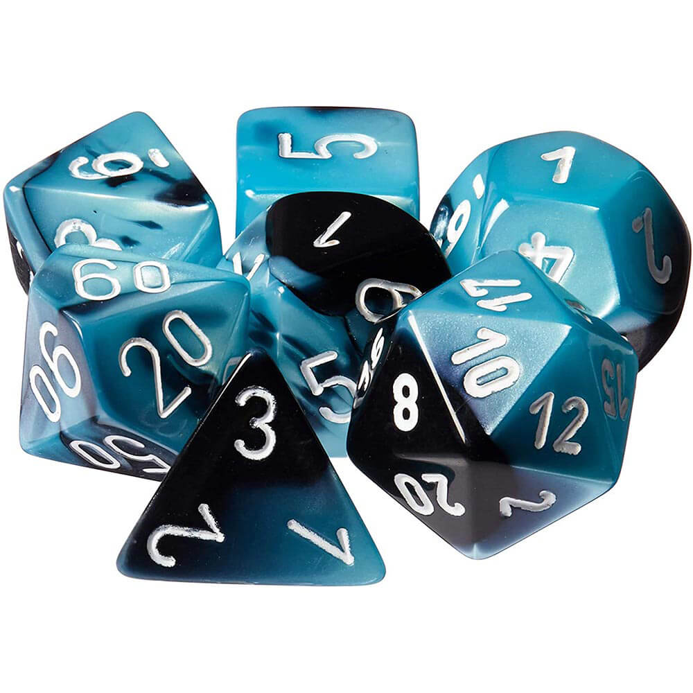 D7 Die Set Dice Gemini Poly (7 terninger)