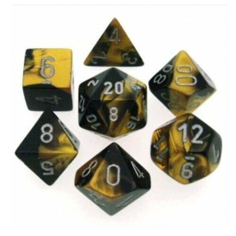 D7 Die Set Dice Gemini Poly (7 dés)