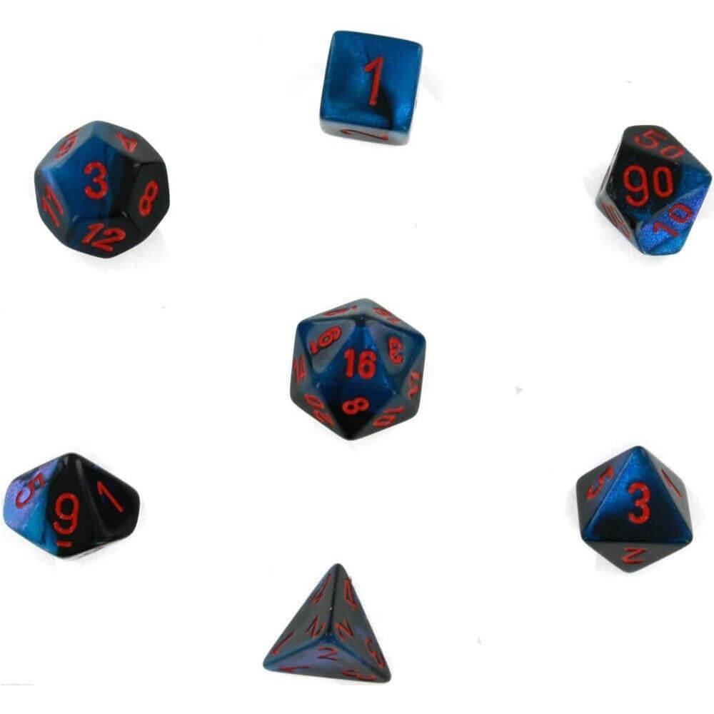 D7 Definir Dice Gemini Poly (7 Dados)