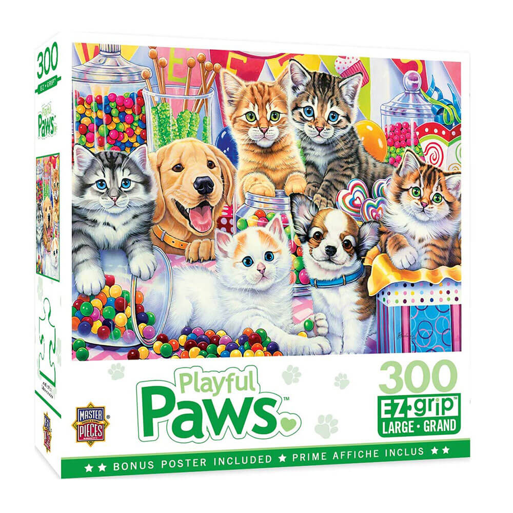 MP Playful Paws Ez Grip Puzzle (300s)