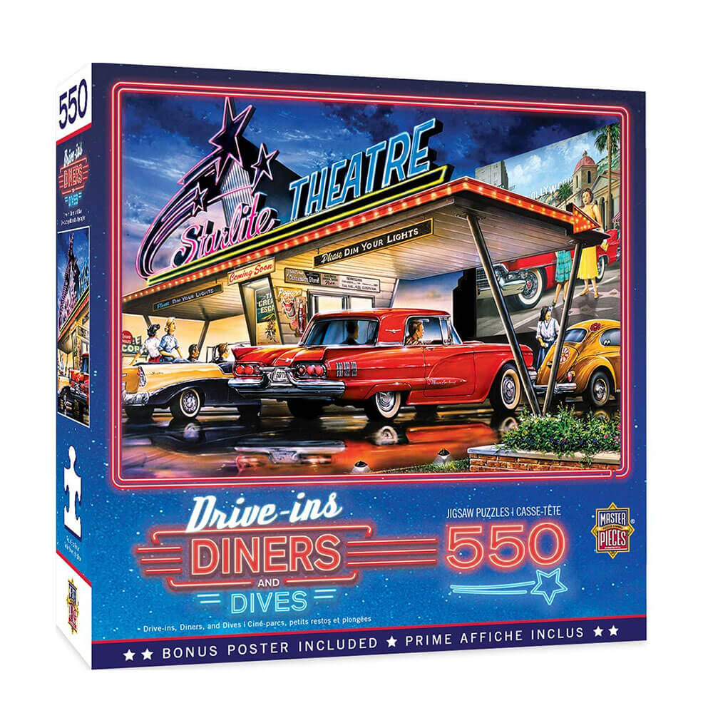 MP Diners & Dives Puzzle (550 stk)