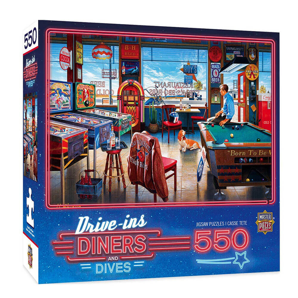 MP Diners & Dives Puzzle (550 stk)