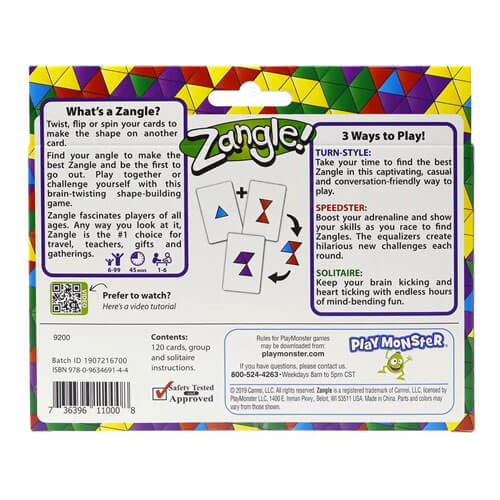 Zangle Card Game