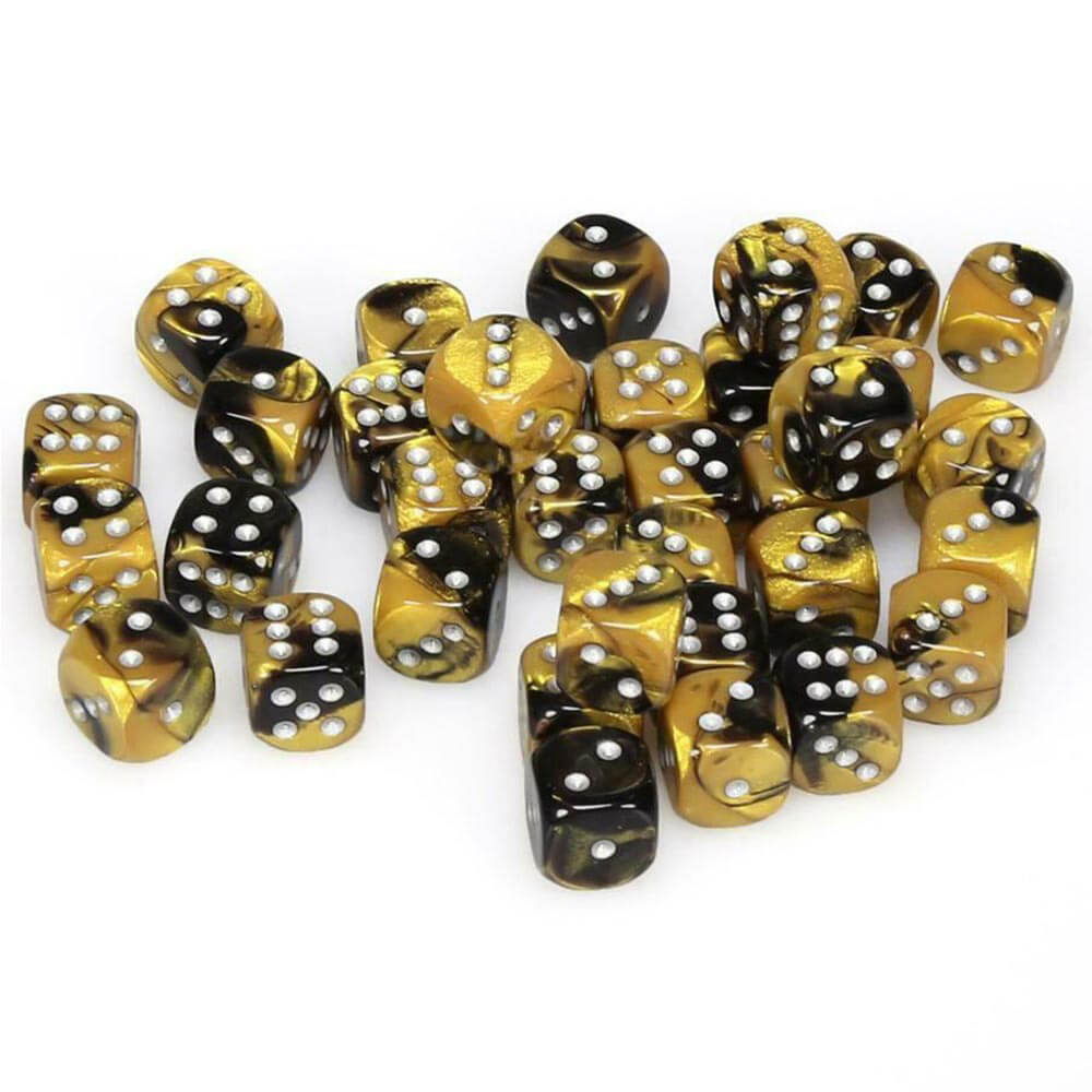 D6 DICE GEMINI 12MM (36 DICE)