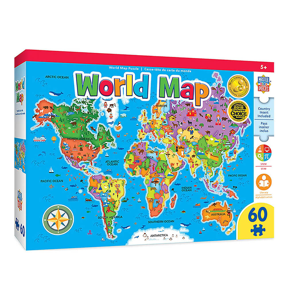 MP Puzzle educacional (60 pcs)