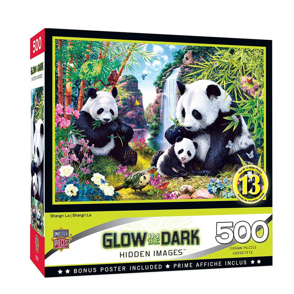 Ukryte obraz MP Glow Puzzle (550pcs)