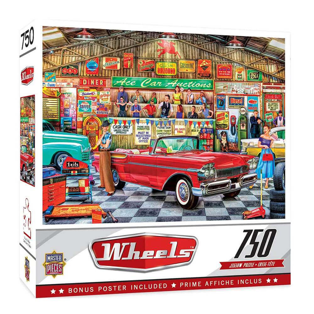 MP Wheels Puzzle (750 PC)