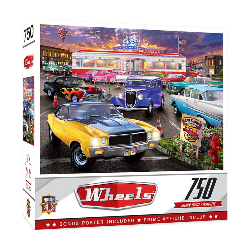 MP Wheels Puzzle (750 Teile)