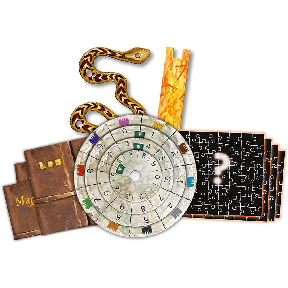 Exit the Game Lost Temple Jigsaw Puzzle and Game