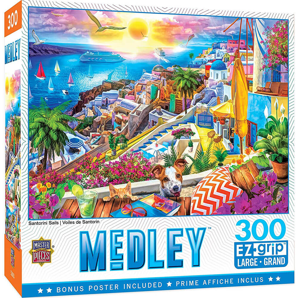 Arcydzieła Ezgrip Medley 300pc Puzzle