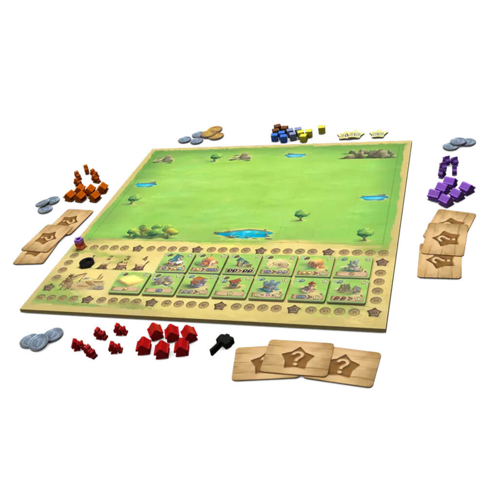 IELLO Little Town Board Game