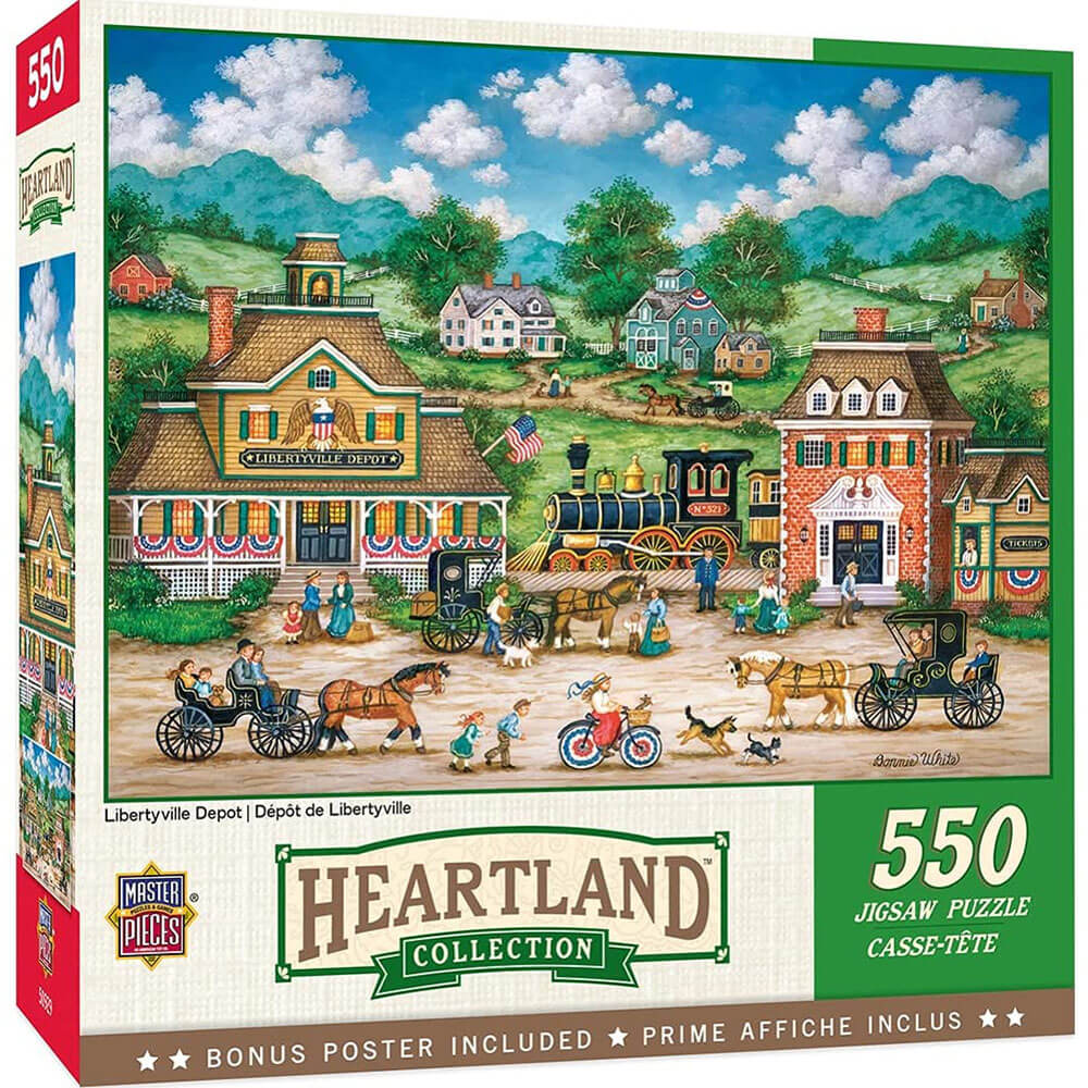 Arcydzieła Heartland 550pc Puzzle