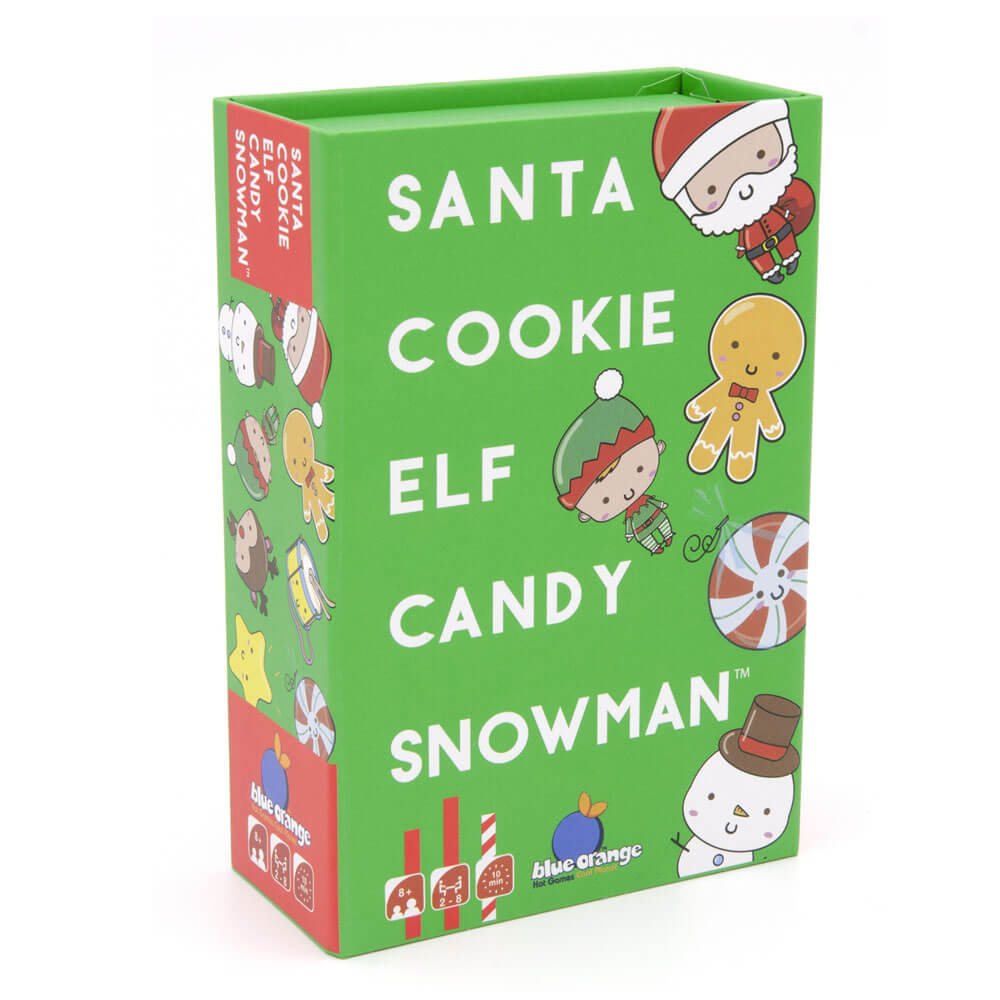 Santa Cookie Elf Candy Snowman Card Game