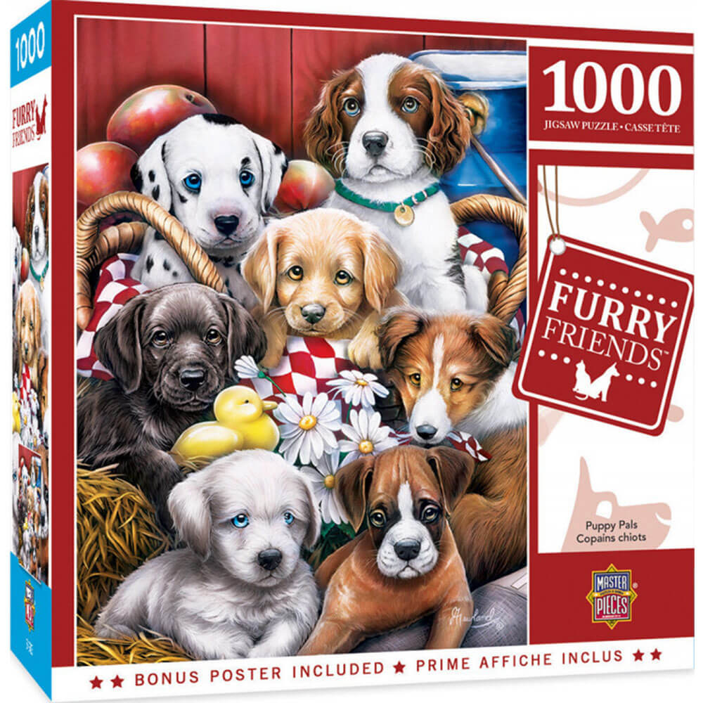 Masterpieces Furry Friends 1000pc puslespil