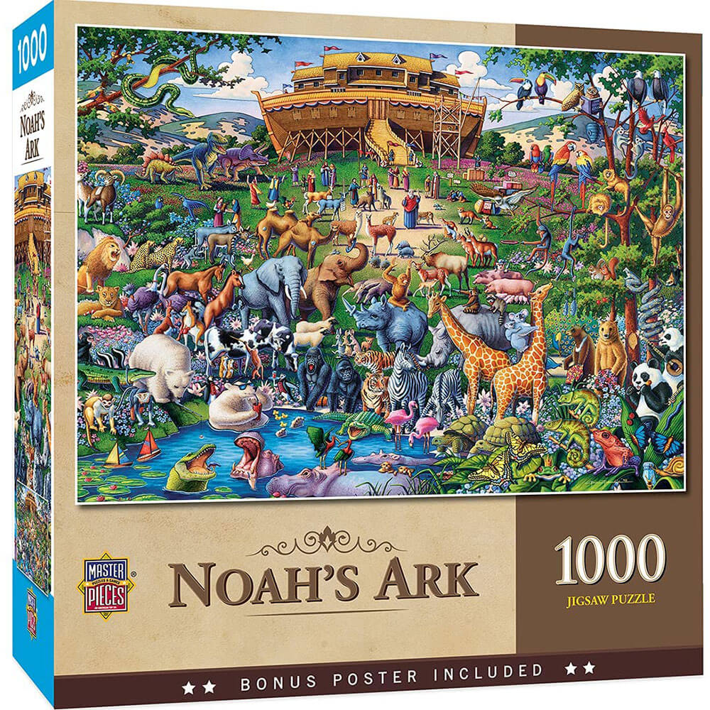 Mesterværker Inspirerende Noahs Ark -puslespil