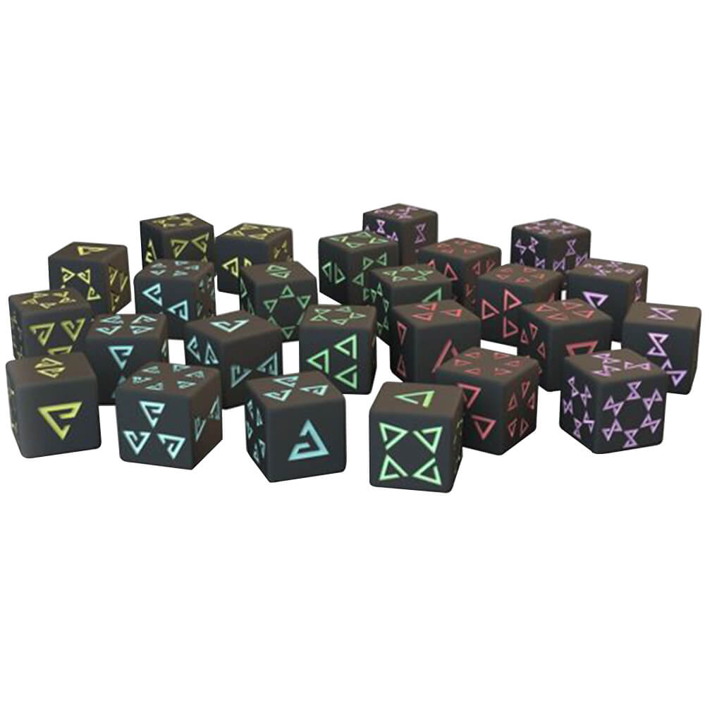 El set de dados adicionales de Witcher Old World