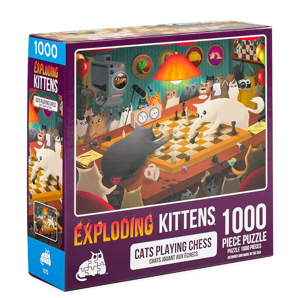 Exploderende kittens katten 1000 stcs puzzel