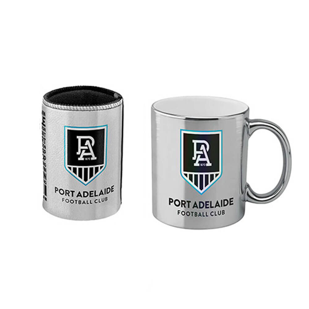 AFL Metallic Coffee Mug & Can Cooler Pack