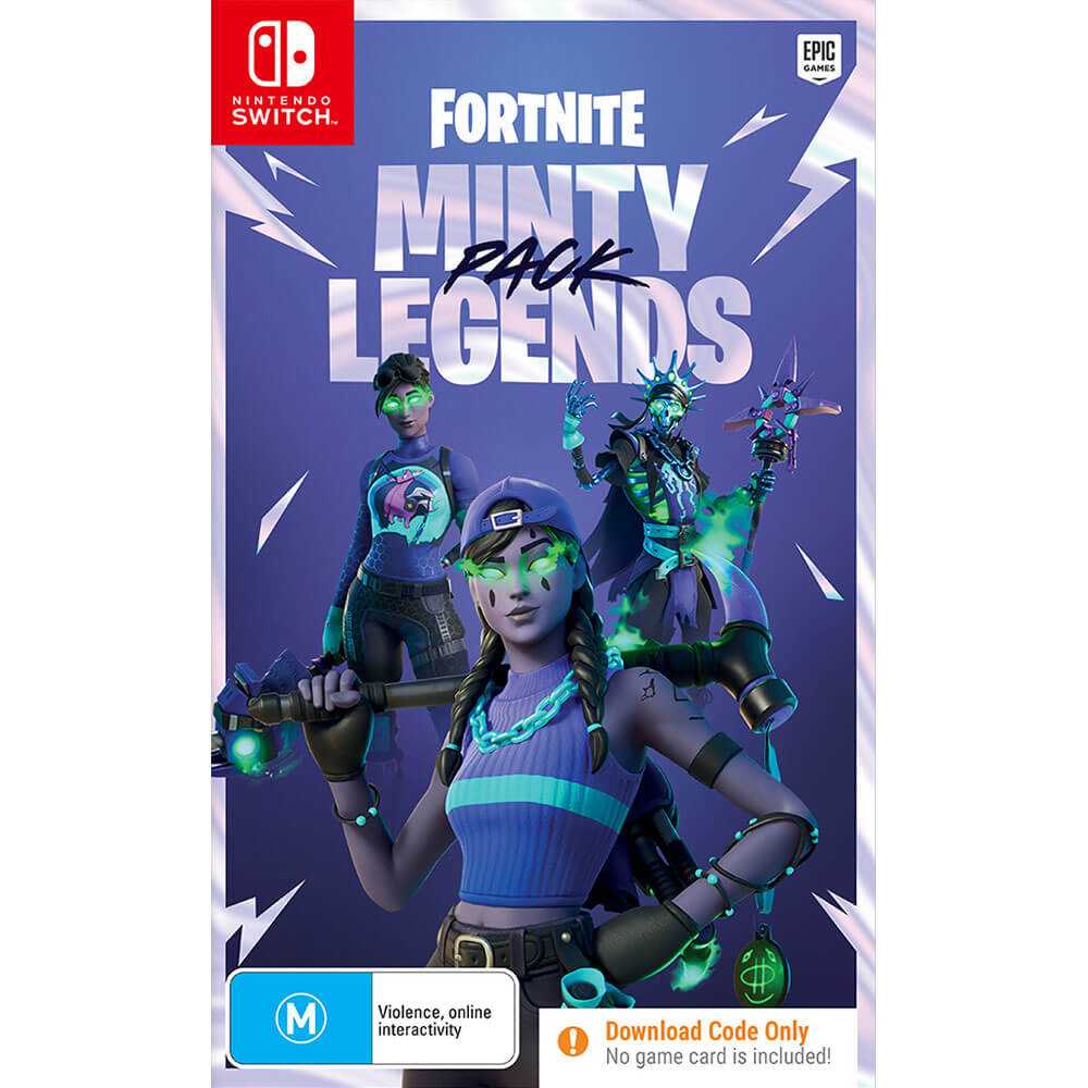 Juego de paquete de leyendas de fortnite minty