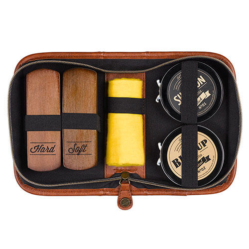 Gentlemen's Hardware Charcoal Shoe Shine Kit