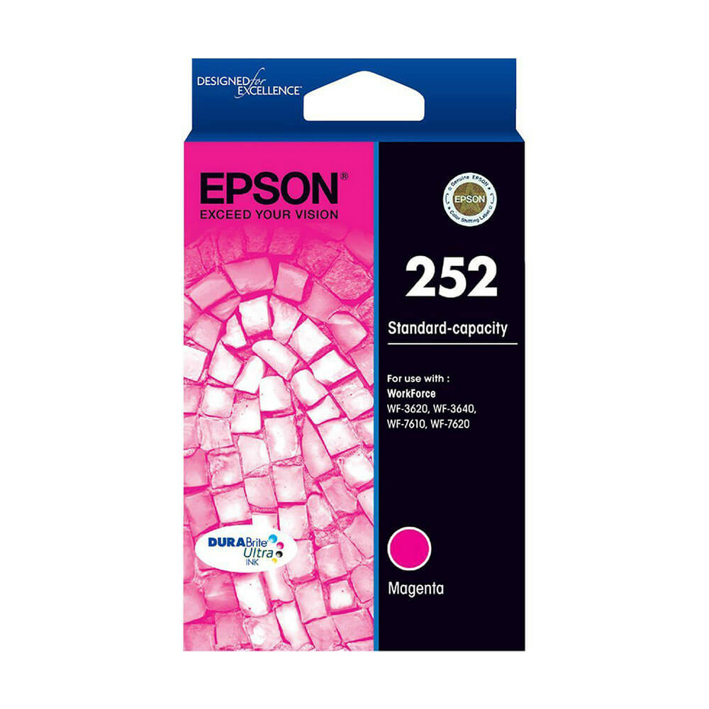 Cartridge à jet d'encre Epson Standard-Capacité 252