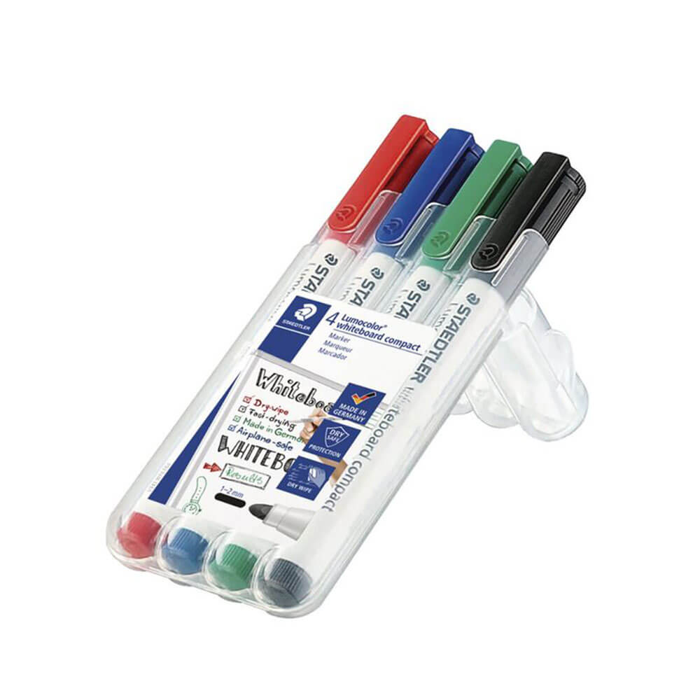  Staedtler Whiteboard-Marker, kompakt, sortiert