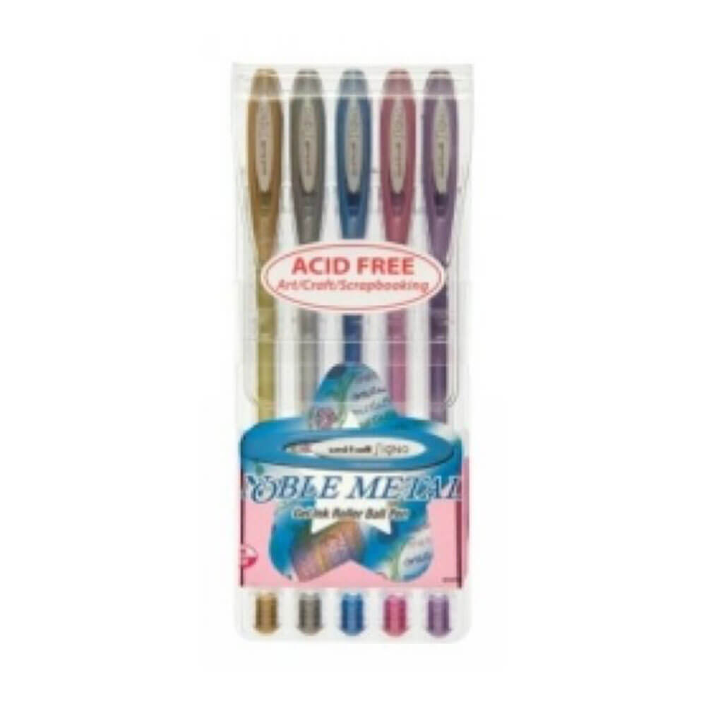 Uni-Ball Signo Noble Metalic Fine Pen Assortered