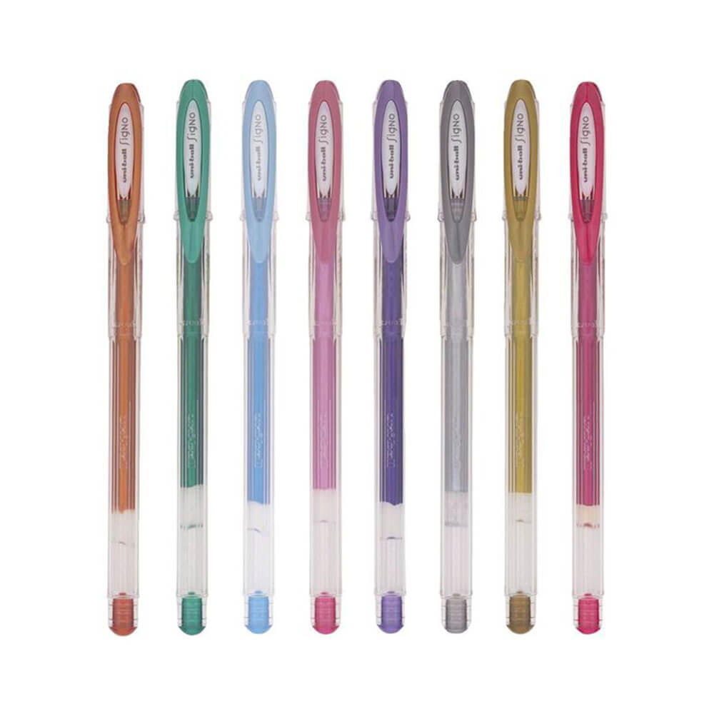 Uni-Ball Signo Noble Metalic Fine Pen Assortered